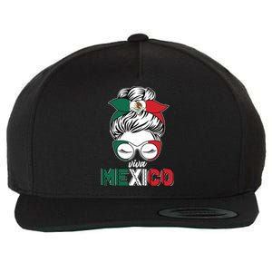 Cute Viva Mexico Wool Snapback Cap