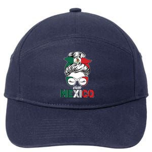 Cute Viva Mexico 7-Panel Snapback Hat