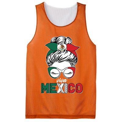 Cute Viva Mexico Mesh Reversible Basketball Jersey Tank
