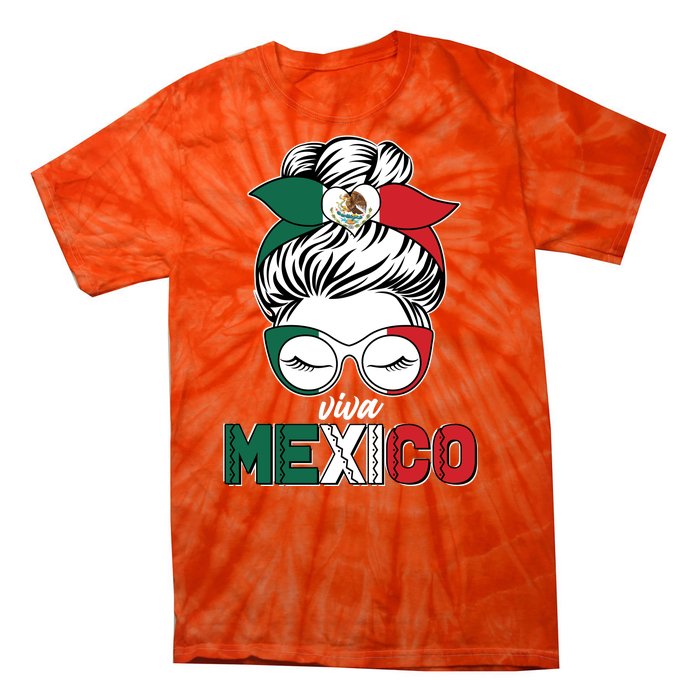 Cute Viva Mexico Tie-Dye T-Shirt