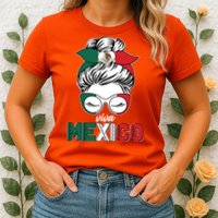 Cute Viva Mexico Womens T-Shirt