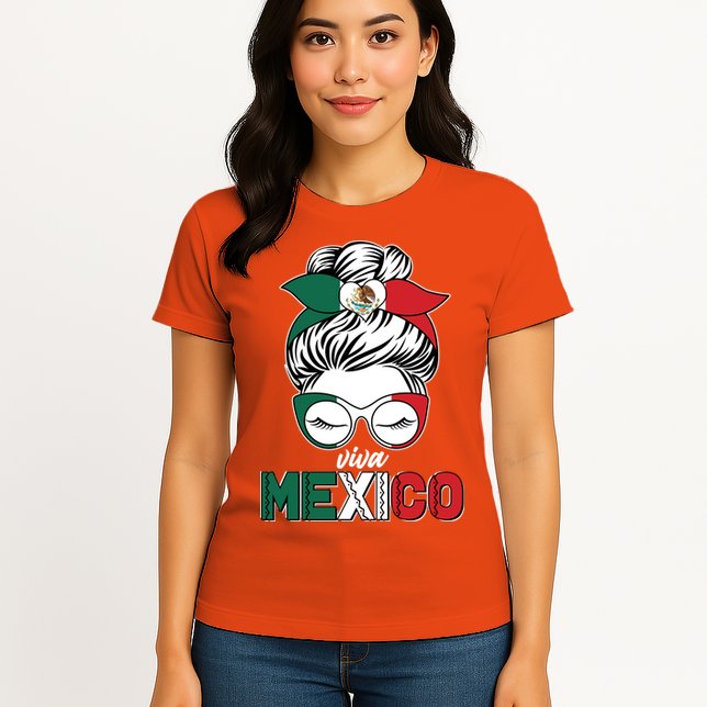 Cute Viva Mexico Womens T-Shirt
