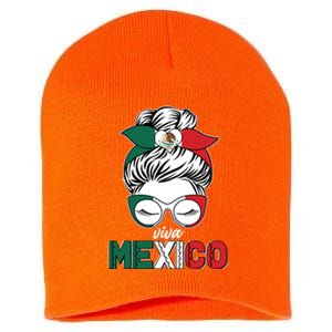 Cute Viva Mexico Short Acrylic Beanie