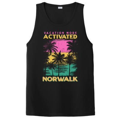 Connecticut Vacation Mode Activated Norwalk Gift PosiCharge Competitor Tank