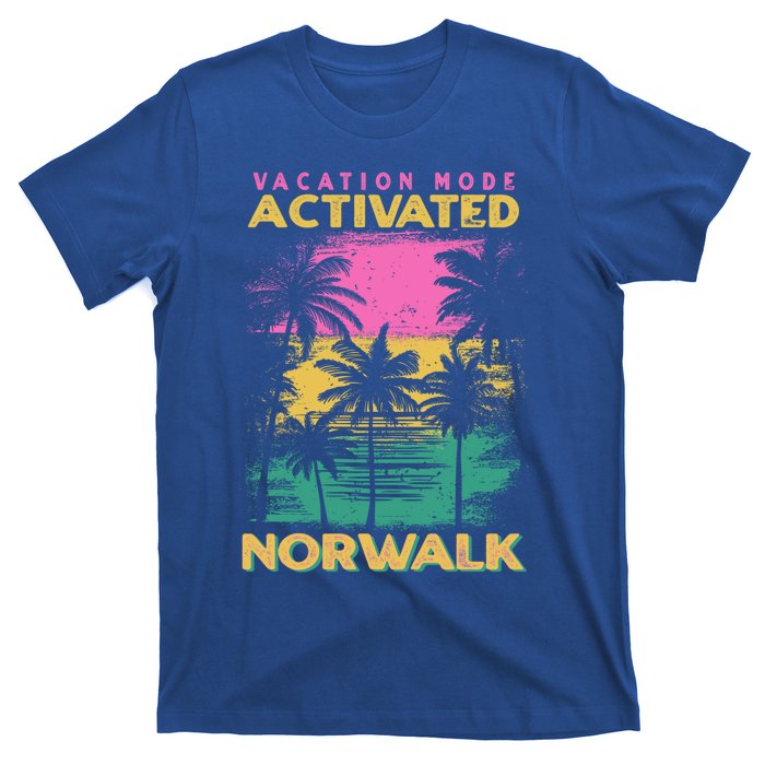 Connecticut Vacation Mode Activated Norwalk Gift T-Shirt