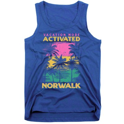 Connecticut Vacation Mode Activated Norwalk Gift Tank Top