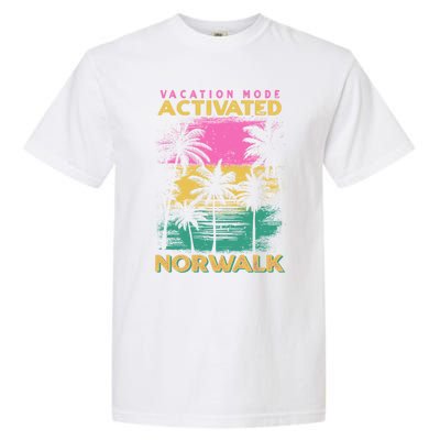 Connecticut Vacation Mode Activated Norwalk Gift Garment-Dyed Heavyweight T-Shirt