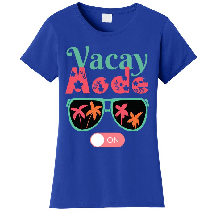 Cute Vacay Mode Summer On Funny Family Vacation Gift Women's T-Shirt