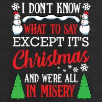 Christmas Vacation Misery Funny Xmas Santa Family Quotes Beanie