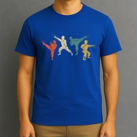Cool Vintage Martial Arts Gift For Kids And Adults Karate Gift T-Shirt