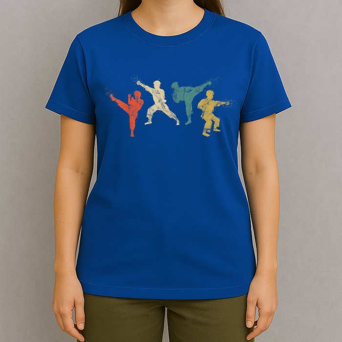 Cool Vintage Martial Arts Gift For Kids And Adults Karate Gift T-Shirt