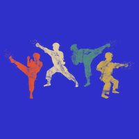 Cool Vintage Martial Arts Gift For Kids And Adults Karate Gift T-Shirt
