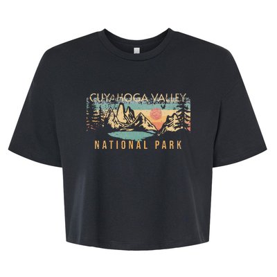 Cuyahoga Valley National Park Bella+Canvas Jersey Crop Tee