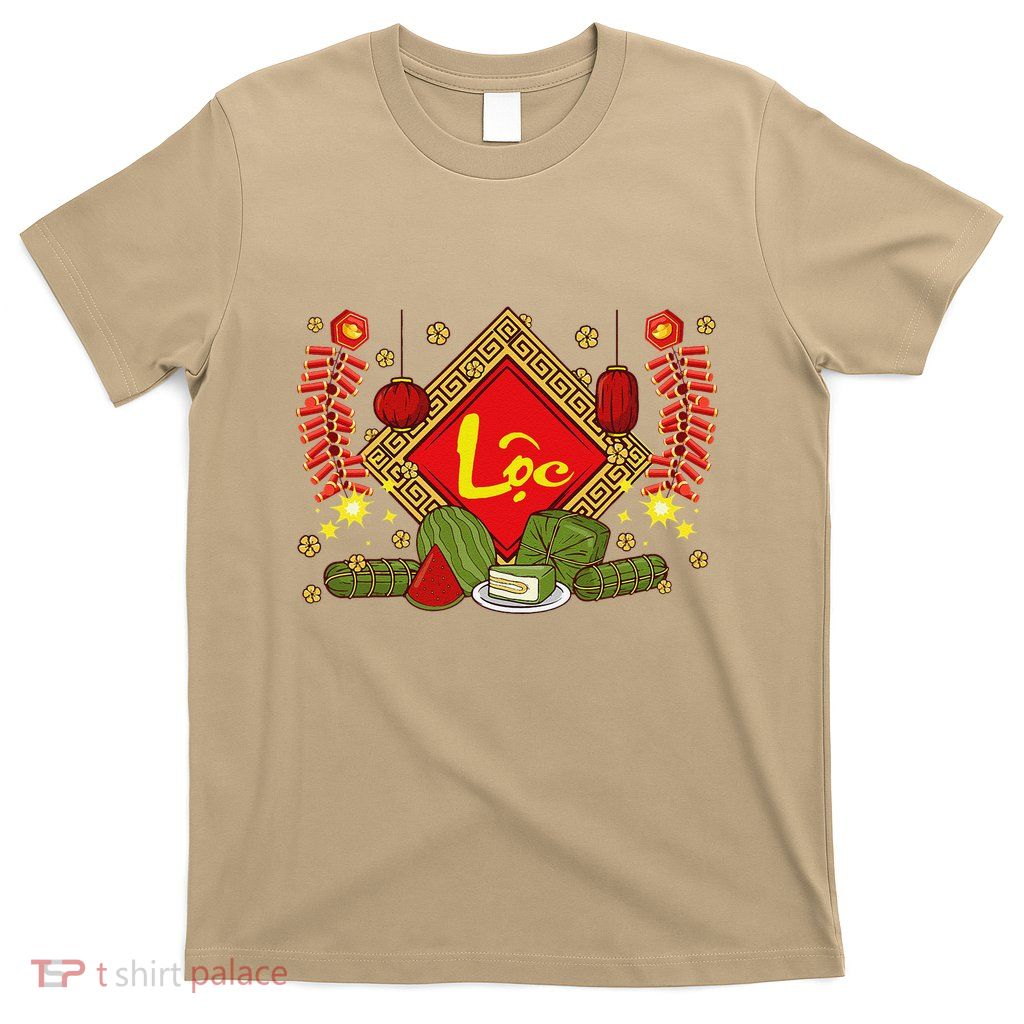 Cute Vietnamese New Year Prosperity Phuc Loc Tho Tet Holiday T-Shirt