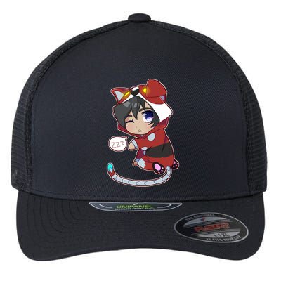 Chibi Voltron Onsie Keith Flexfit Unipanel Trucker Cap