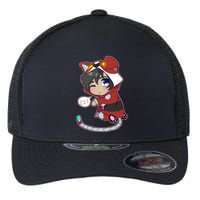 Chibi Voltron Onsie Keith Flexfit Unipanel Trucker Cap
