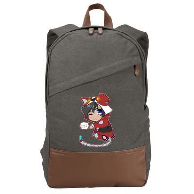 Chibi Voltron Onsie Keith Cotton Canvas Backpack