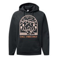 Chill Vibes Only Performance Fleece Hoodie