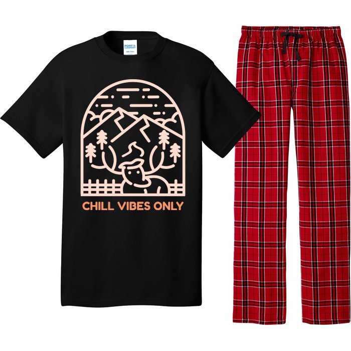 Chill Vibes Only Pajama Set