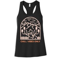 Chill Vibes Only Women's Racerback Tank