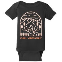 Chill Vibes Only Baby Bodysuit