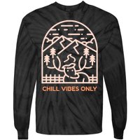 Chill Vibes Only Tie-Dye Long Sleeve Shirt