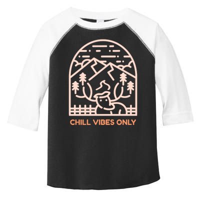 Chill Vibes Only Toddler Fine Jersey T-Shirt