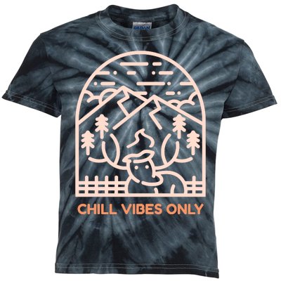 Chill Vibes Only Kids Tie-Dye T-Shirt