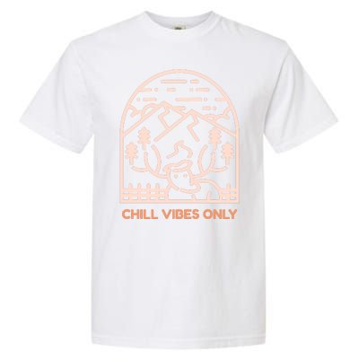 Chill Vibes Only Garment-Dyed Heavyweight T-Shirt