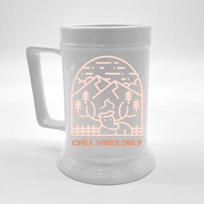 Chill Vibes Only Beer Stein