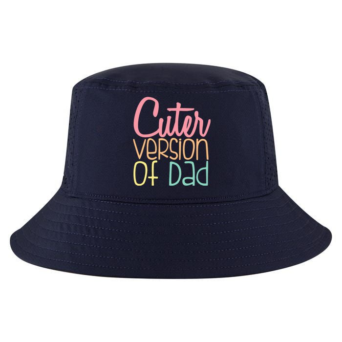 Cuter Version Of Dad. Funny Cute Cool Comfort Performance Bucket Hat