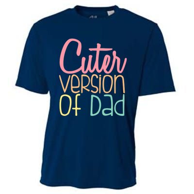 Cuter Version Of Dad. Funny Cute Cooling Performance Crew T-Shirt