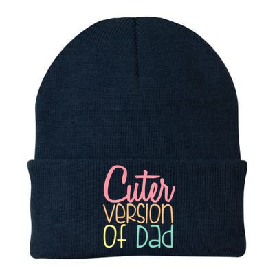 Cuter Version Of Dad. Funny Cute Knit Cap Winter Beanie