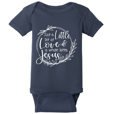 Christian Valentines Or Any Day Love And Jesus For Believers Baby Bodysuit