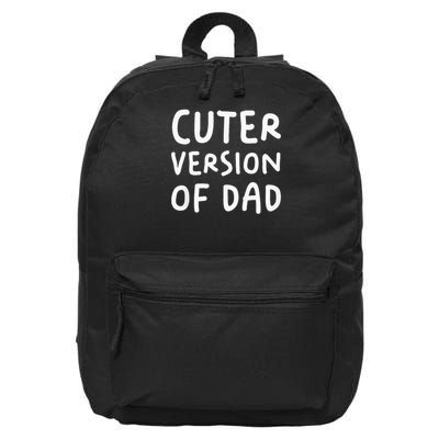 Cuter Version Of Dad Funny 16 in Basic Backpack