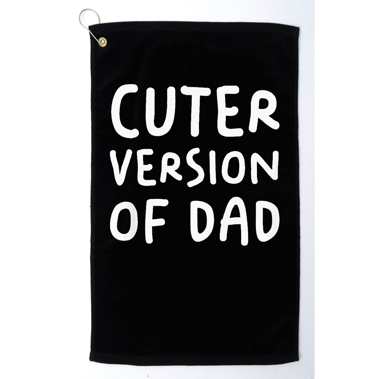 Cuter Version Of Dad Funny Golf Towel