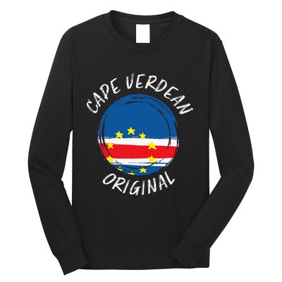 Cape Verdean Original Cape Verde Cape Verdean Long Sleeve Shirt