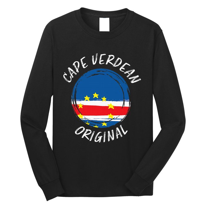 Cape Verdean Original Cape Verde Cape Verdean Long Sleeve Shirt