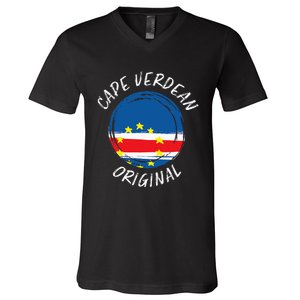 Cape Verdean Original Cape Verde Cape Verdean V-Neck T-Shirt