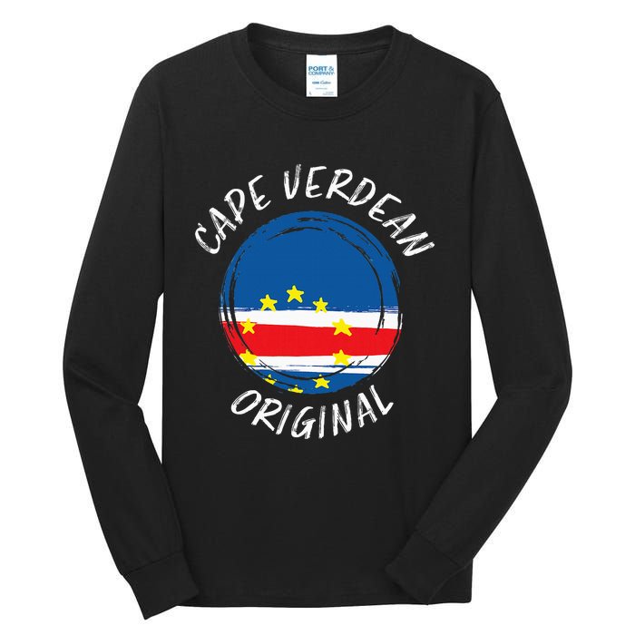 Cape Verdean Original Cape Verde Cape Verdean Tall Long Sleeve T-Shirt