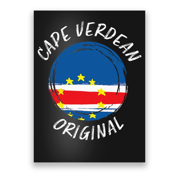 Cape Verdean Original Cape Verde Cape Verdean Poster