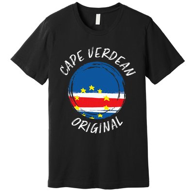 Cape Verdean Original Cape Verde Cape Verdean Premium T-Shirt