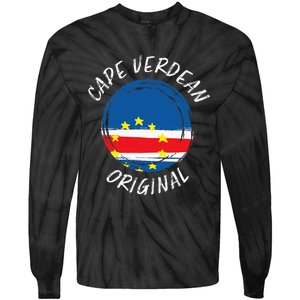 Cape Verdean Original Cape Verde Cape Verdean Tie-Dye Long Sleeve Shirt