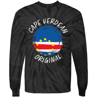 Cape Verdean Original Cape Verde Cape Verdean Tie-Dye Long Sleeve Shirt