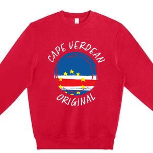 Cape Verdean Original Cape Verde Cape Verdean Premium Crewneck Sweatshirt