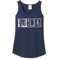 Cool Vintage Pi Day March 14 Ladies Essential Tank