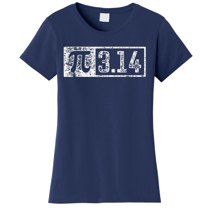 Cool Vintage Pi Day March 14 Women's T-Shirt