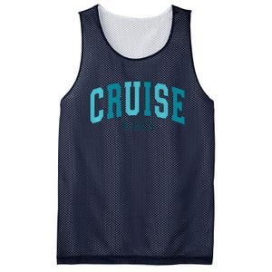 Cruise Vibes Premium Mesh Reversible Basketball Jersey Tank