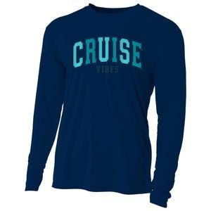 Cruise Vibes Premium Cooling Performance Long Sleeve Crew