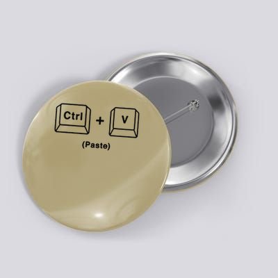 Ctrl  V Paste Funny Copy Paste Set Father and Baby Button